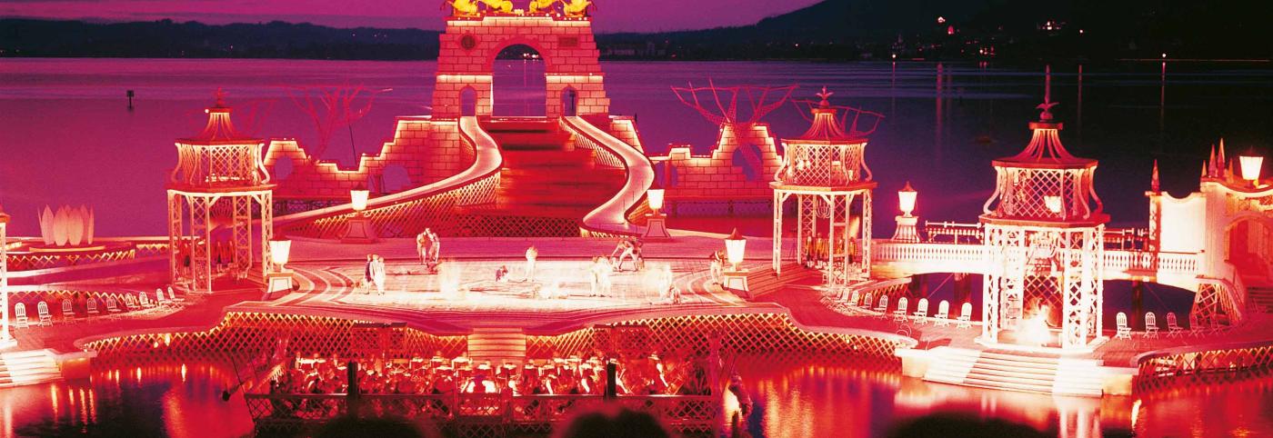 Wiener Blut - Seebühne - Bregenzer Festspiele - Bühnenbild