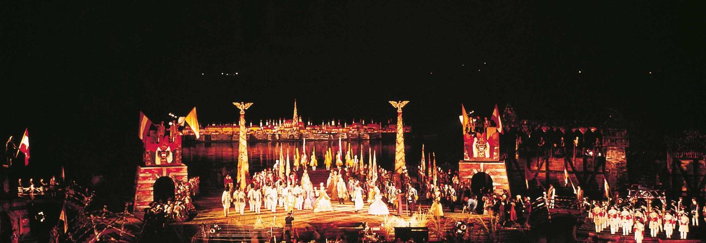Der Zigeunerbaron - Seebühne - Bregenzer Festspiele - Bühnenbild