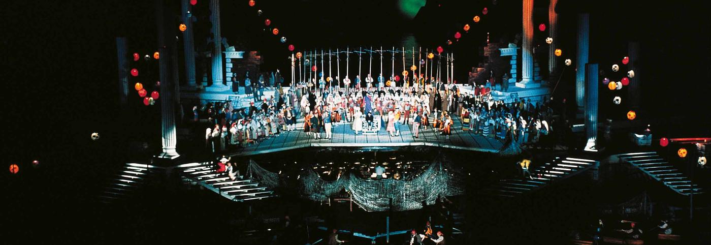 Banditenstreiche - Seebühne - Bregenzer Festspiele - Bühnenbild