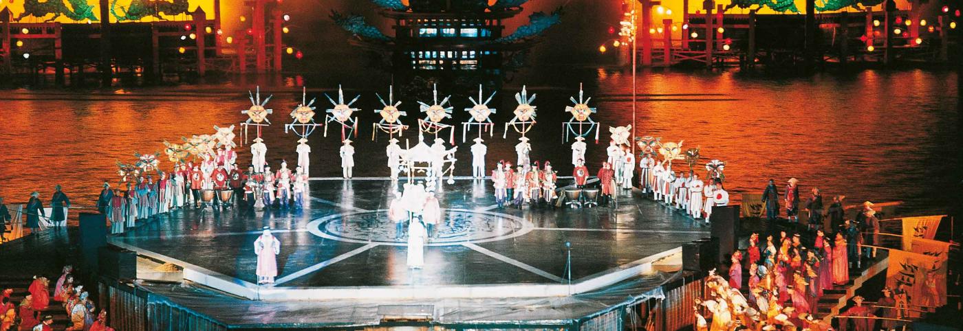 Das Land des Lächelns - Seebühne - Bregenzer Festspiele - Bühnenbild