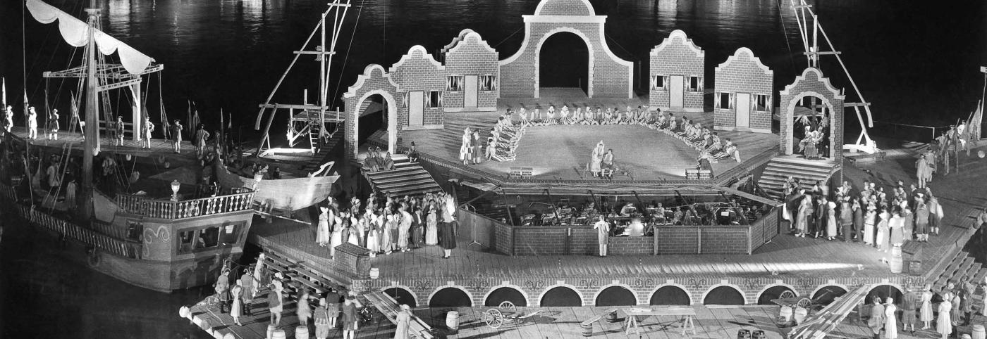 Zar und Zimmermann - Seebühne - Bregenzer Festspiele - Bühnenbild