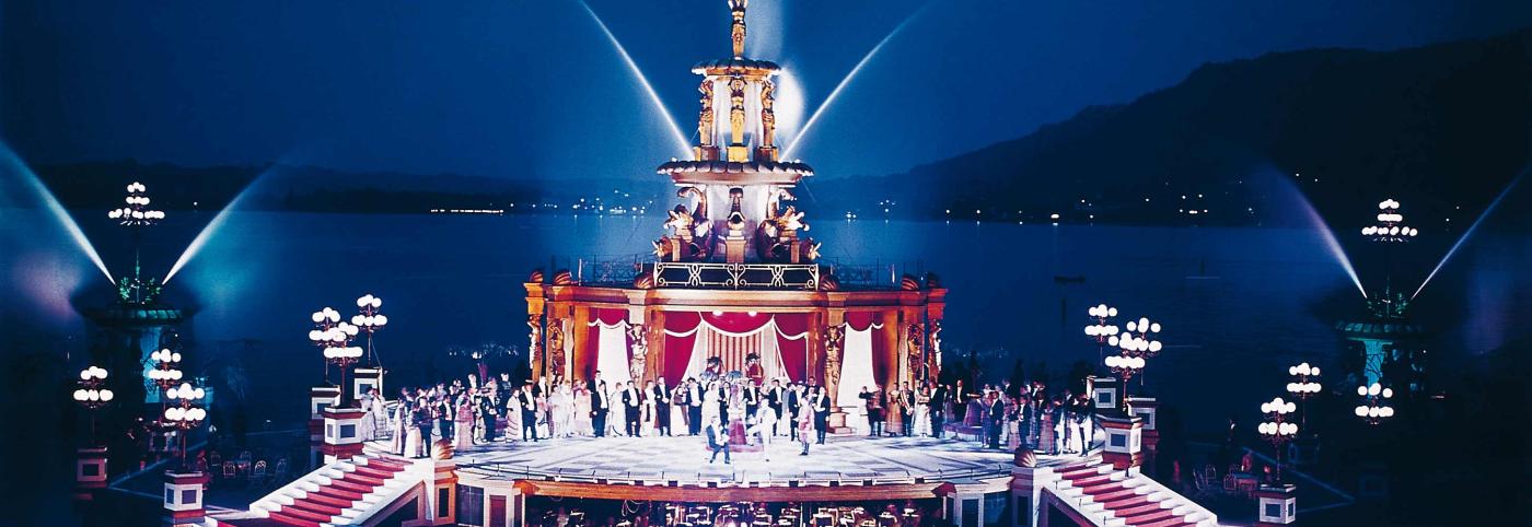 Die Fledermaus - Seebühne - Bregenzer Festspiele - Bühnenbild