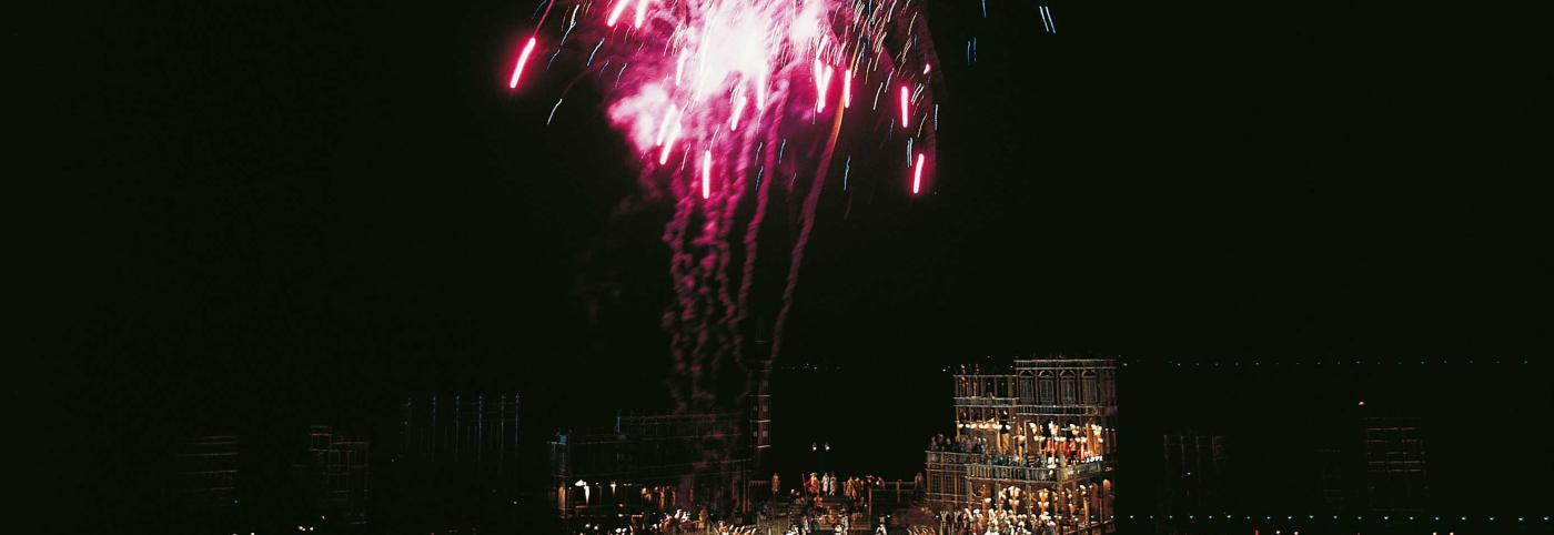 Eine Nacht in Venedig - Seebühne - Bregenzer Festspiele - Bühnenbild