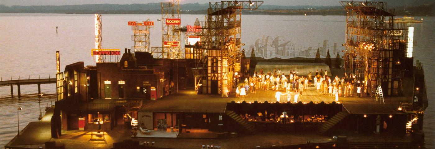 Kiss me, Kate - Seebühne - Bregenzer Festspiele - Bühnenbild