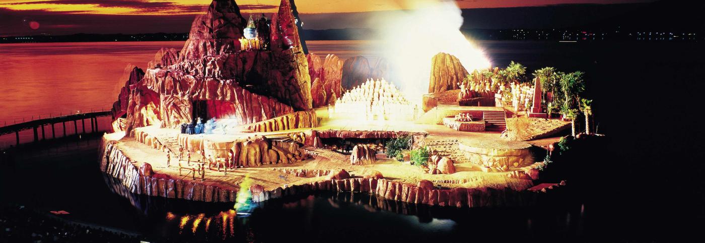 Die Zauberflöte-Seebühne-Bregenzer Festspiele-Bühnenbild