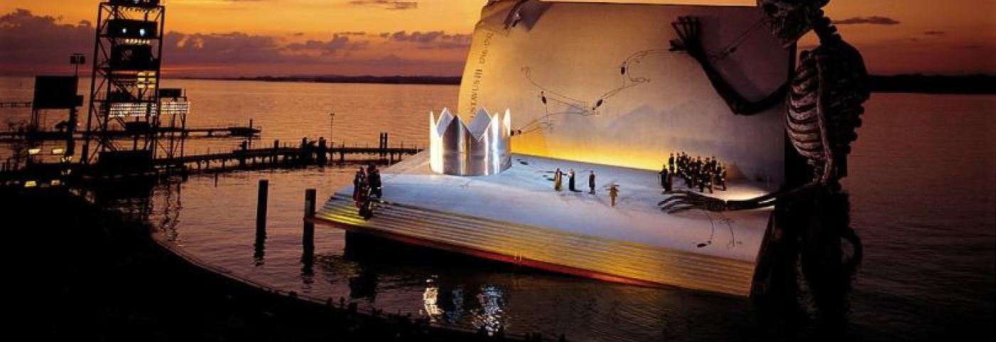 Ein Maskenball - Seebühne - Bregenzer Festspiele - Bühnenbild
