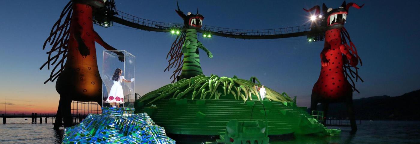 Die Zauberflöte-Seebühne-Bregenzer Festspiele-Bühnenbild