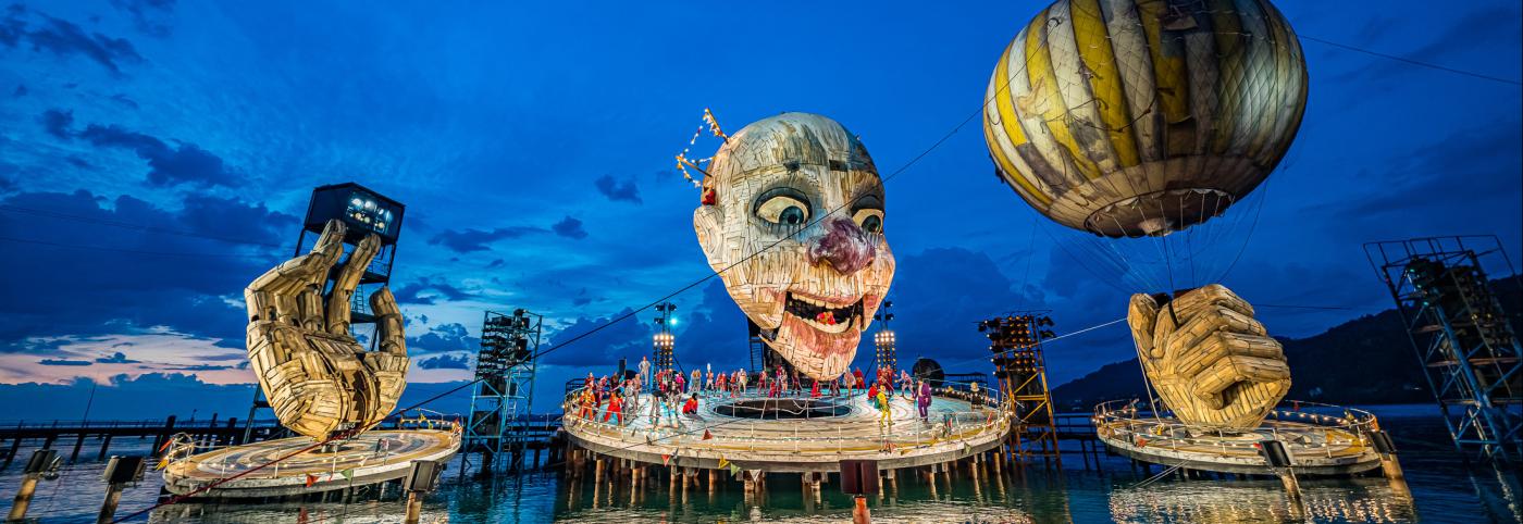© Ralph Larmann Rigoletto-Seebühne-Bregenzer Festspiele-Bühnenbild