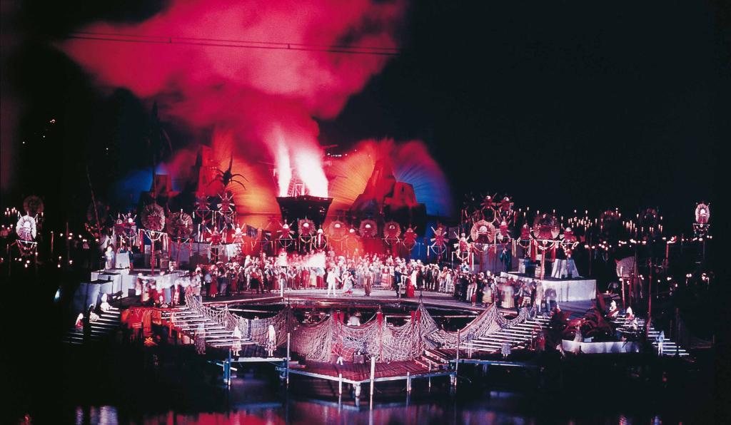 Trauminsel - Seebühne - Bregenzer Festspiele - Bühnenbild