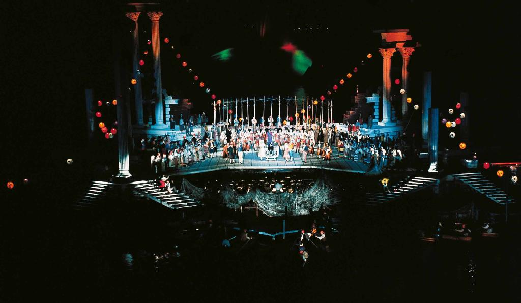 Banditenstreiche - Seebühne - Bregenzer Festspiele - Bühnenbild