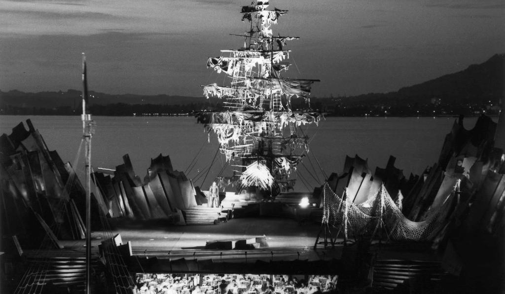 Der fliegende Holländer - Seebühne - Bregenzer Festspiele - Bühnenbild