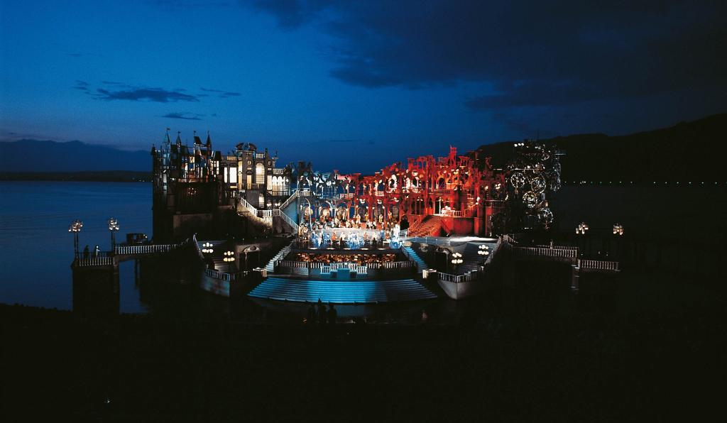 Hoffmanns Erzählungen - Seebühne - Bregenzer Festspiele - Bühnenbild
