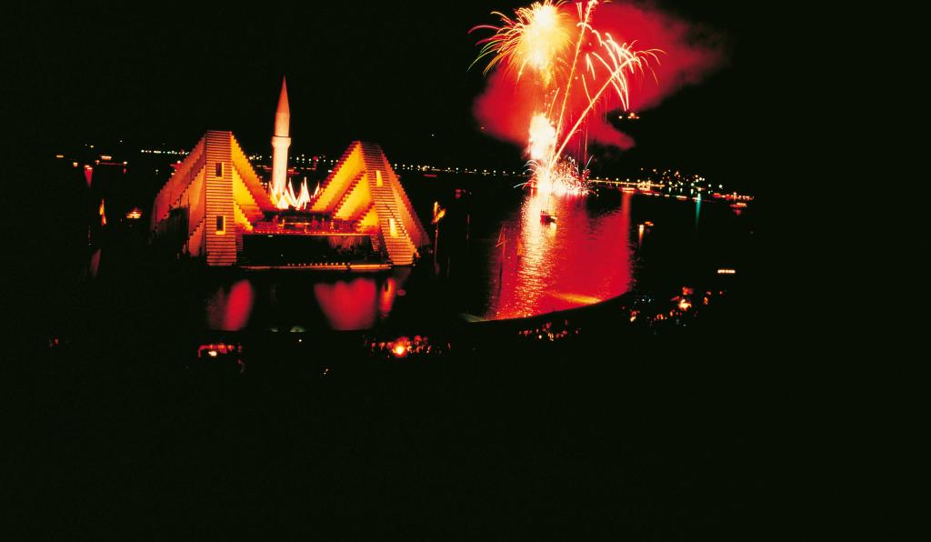 Die Entführung aus dem Serail - Seebühne - Bregenzer Festspiele - Bühnenbild