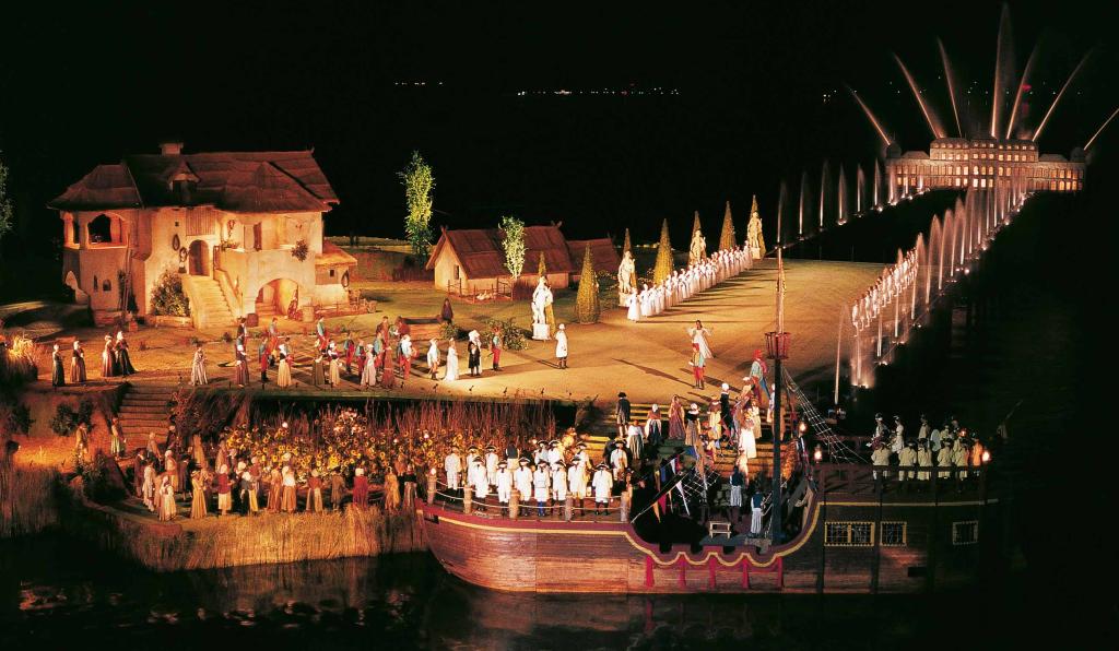 Der Zigeunerbaron - Seebühne - Bregenzer Festspiele - Bühnenbild