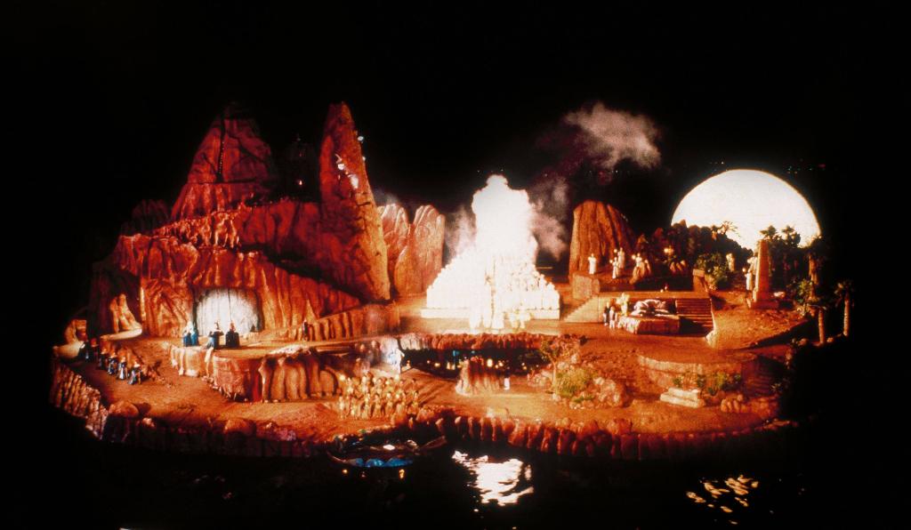 Die Zauberflöte-Seebühne-Bregenzer Festspiele-Bühnenbild