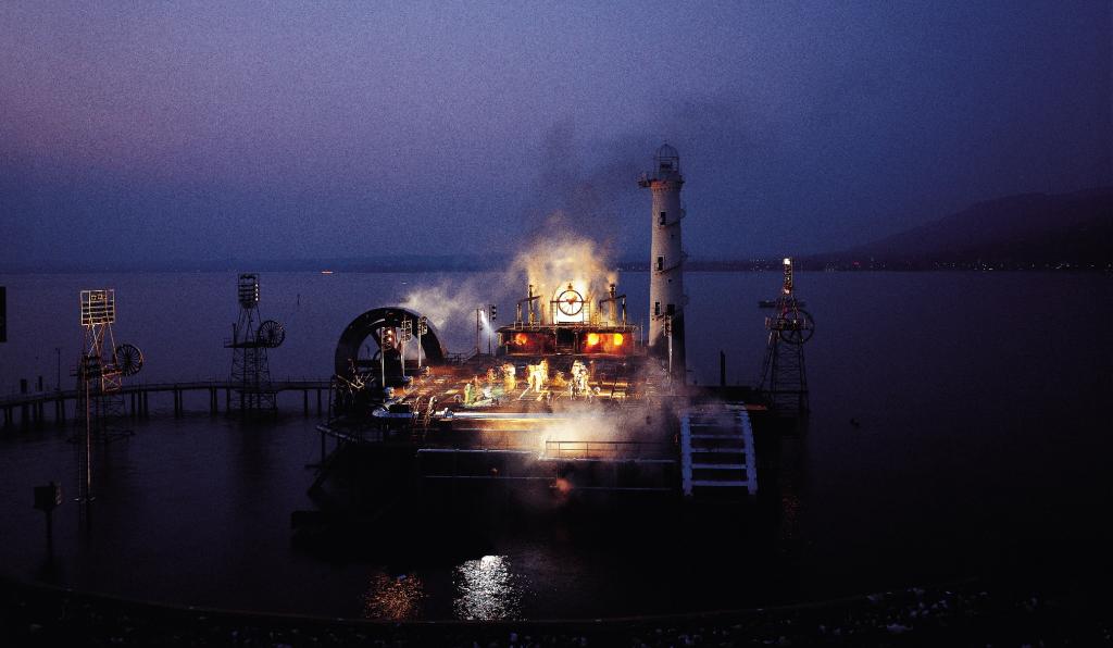 Der fliegende Holländer - Seebühne - Bregenzer Festspiele - Bühnenbild