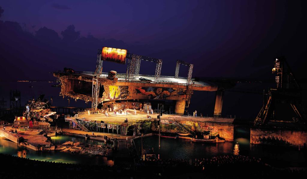 Porgy and Bess - Seebühne - Bregenzer Festspiele - Bühnenbild