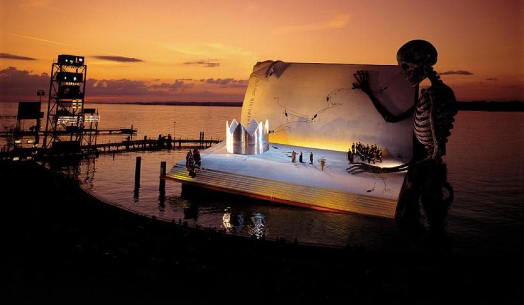 Ein Maskenball - Seebühne - Bregenzer Festspiele - Bühnenbild