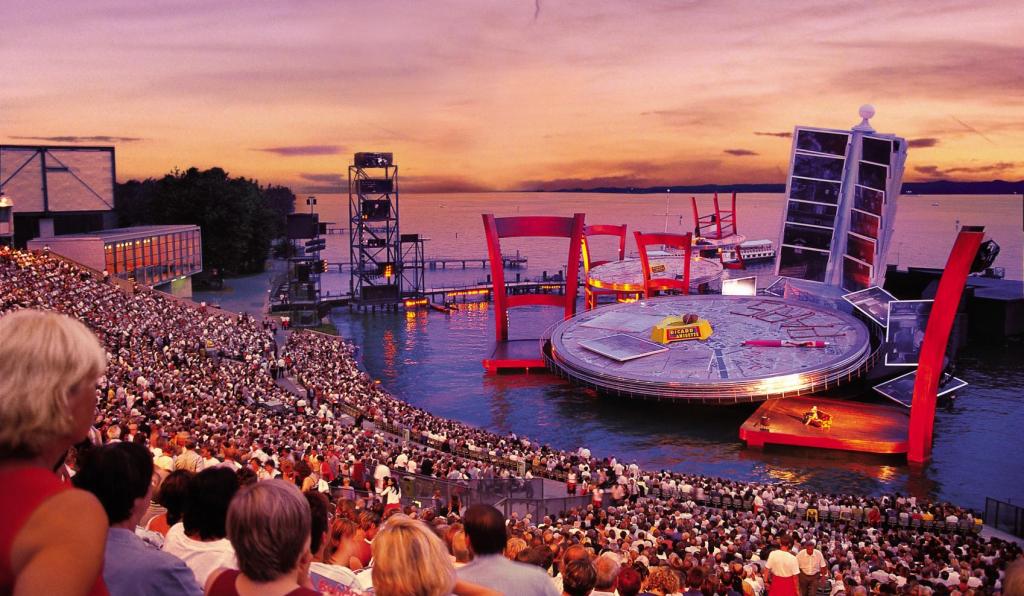 La Bohème - Seebühne - Bregenzer Festspiele - Bühnenbild