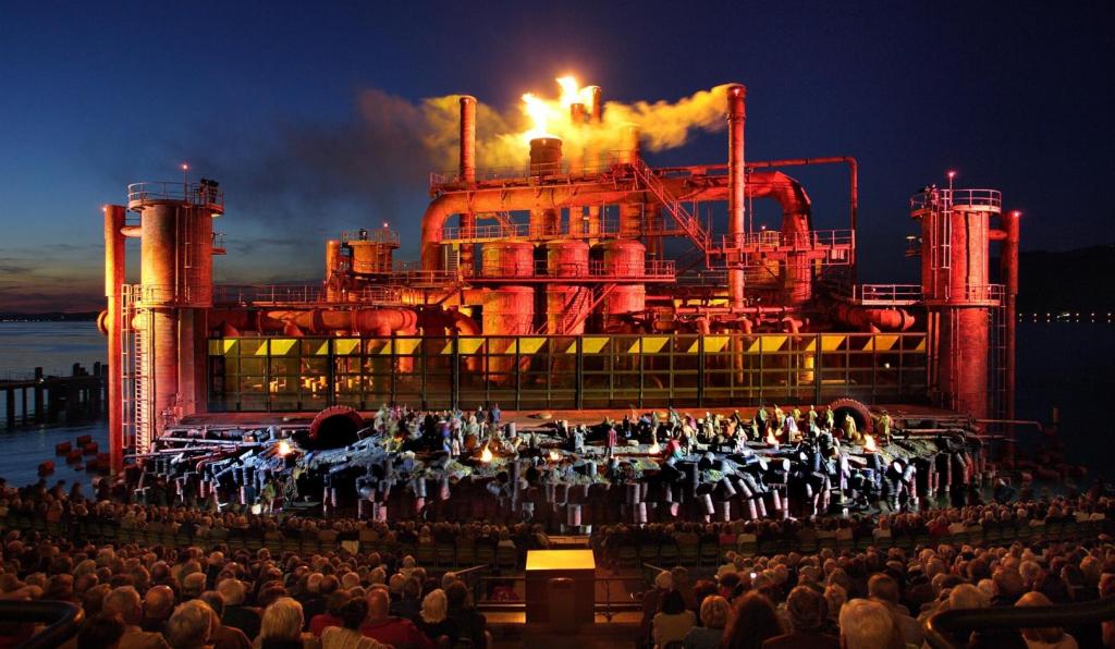 Der Troubadour - Seebühne - Bregenzer Festspiele - Bühnenbild