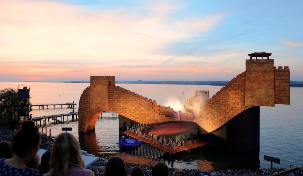 Turandot - Seebühne - Bregenzer Festspiele - Bühnenbild