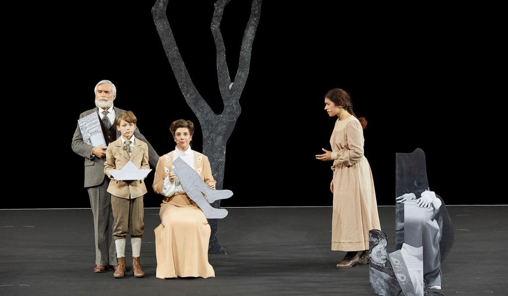 To The Lighthouse - Werkstattbühne - Bregenzer Festspiele - vier SchauspielerInnen auf der Bühne
