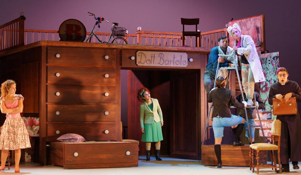 Der Barbier von Sevilla - Theater am Kornmarkt - Bregenzer Festspiele - Bühnenbild