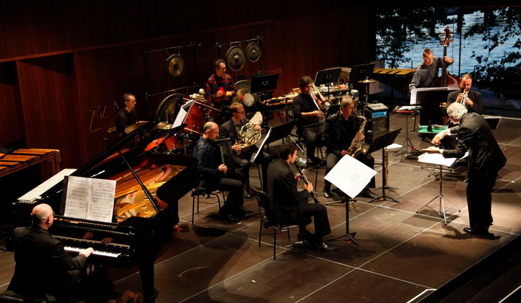 Kunst aus der Zeit Konzert - Festspielhaus - Bregenzer Festspiele - Orchester auf der Bühne
