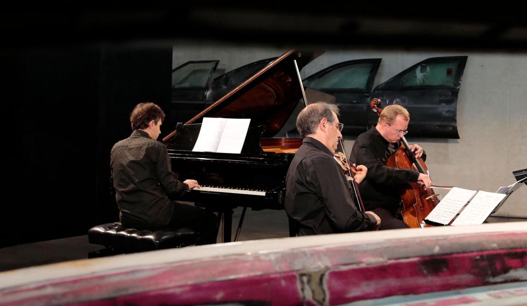 Kunst aus der Zeit Konzert - Festspielhaus - Bregenzer Festspiele - Orchester auf der Bühne