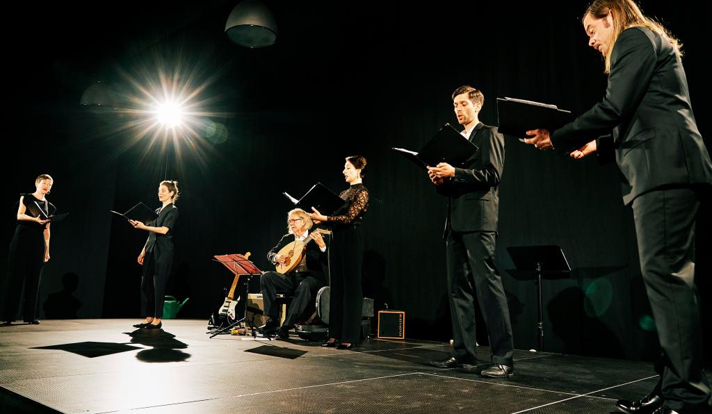 Konzert im KUB-Bregenzer Festspiele-MusikerInnen auf der Bühne