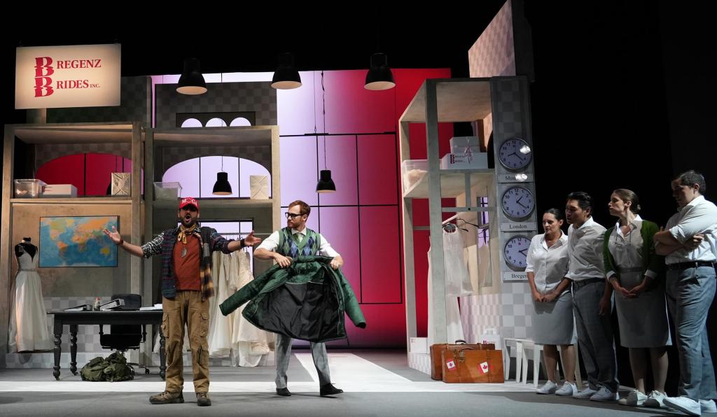 Der Ehevertrag - Gianni Schicchi - Theater am Kornmarkt - Bregenzer Festspiele - Bühnenbild